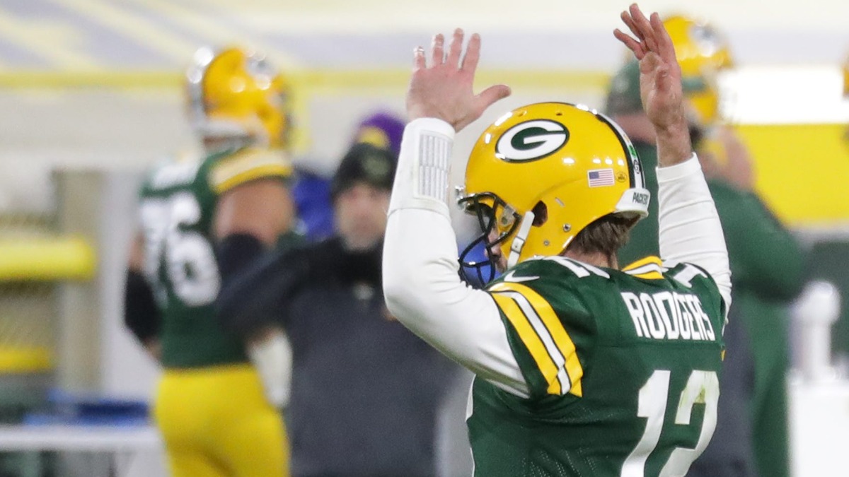 Green Bay Packers Quarterback Aaron Rodgers