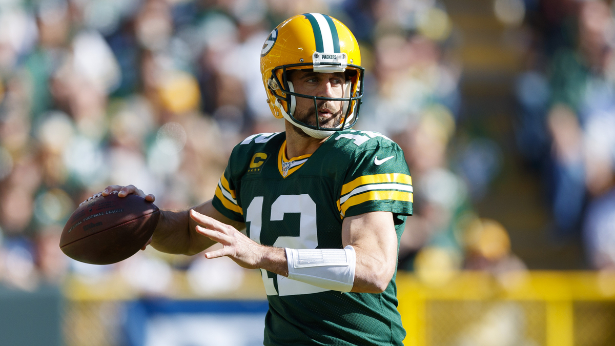 Green Bay Packers quarterback Aaron Rodgers