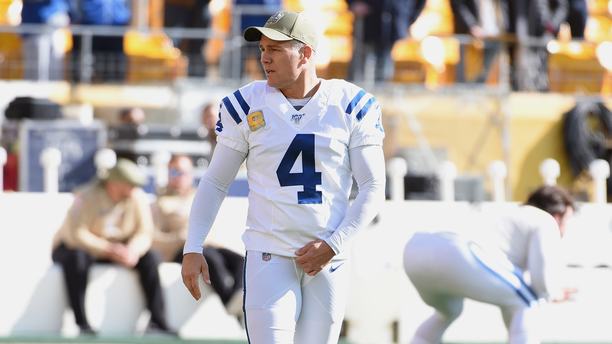 Former Indianapolis Colts kicker Adam Vinatieri