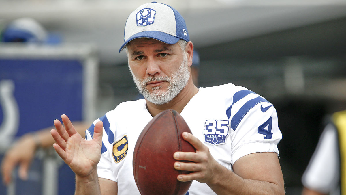 Retired NFL kicker Adam Vinatieri
