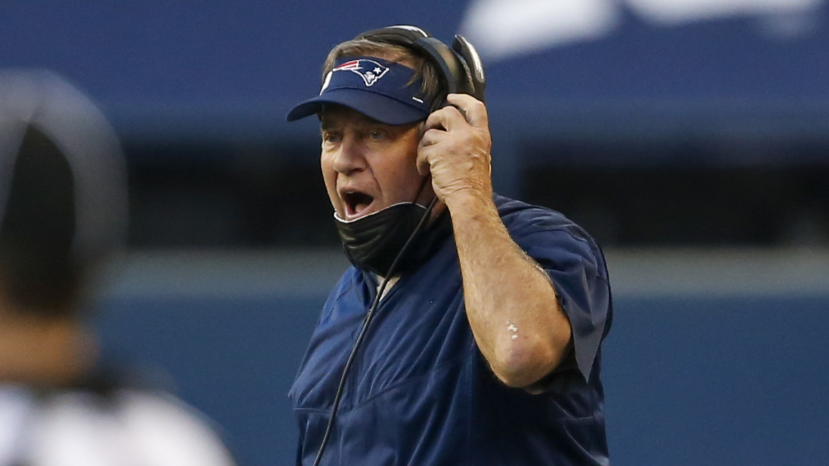 New England Patriots head coach Bill Belichick