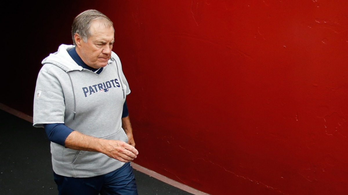 New England Patriots head coach Bill Belichick
