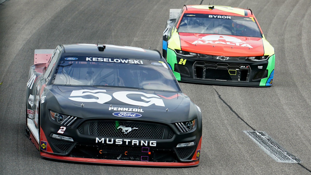 NASCAR driver Brad Keselowski