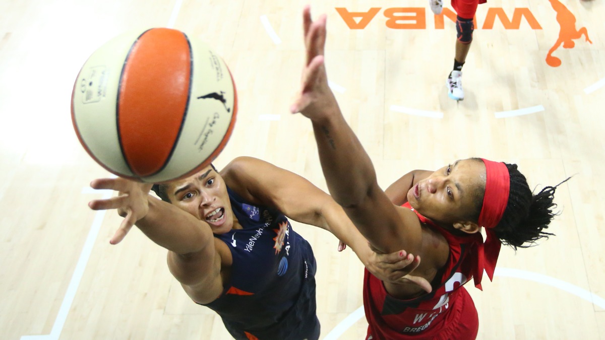 Connecticut Sun forward Brionna Jones