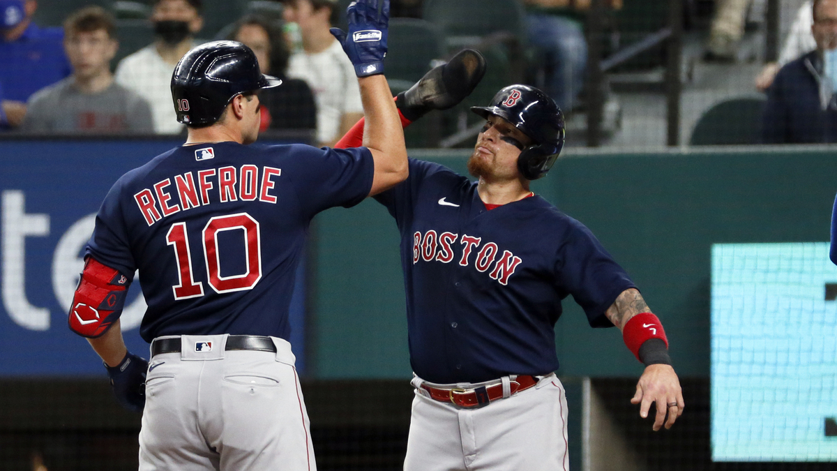 Boston Red Sox catcher Christian Vazquez