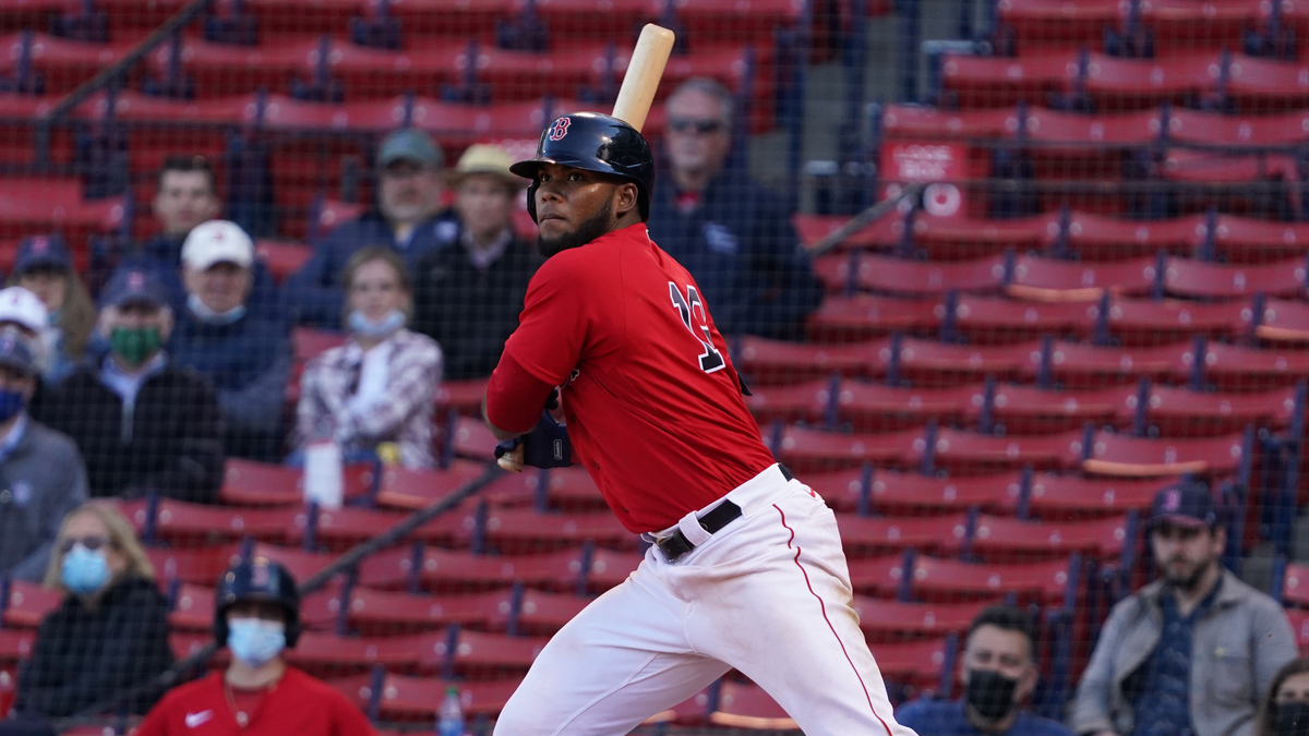 Boston Red Sox center fielder Franchy Cordero