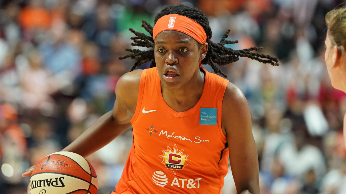 Connecticut Sun forward Jonquel Jones