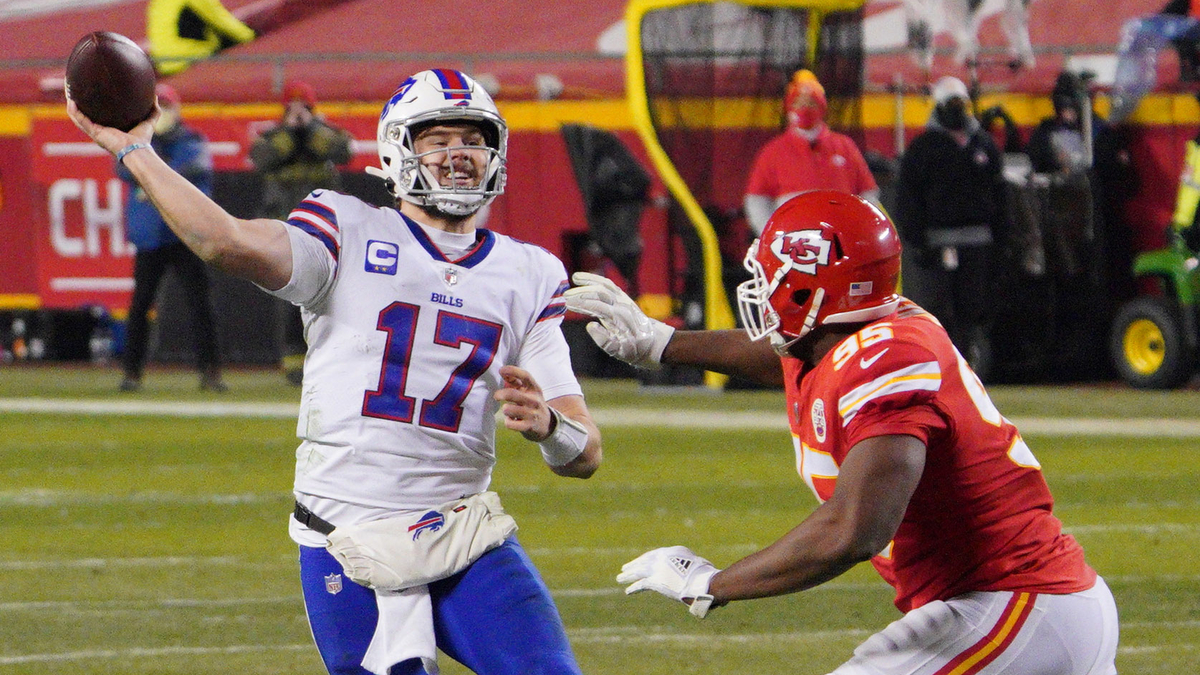 Buffalo Bills quarterback Josh Allen