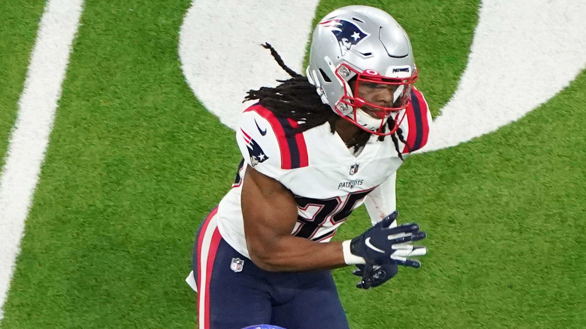 New England Patriots defensive back Kyle Dugger
