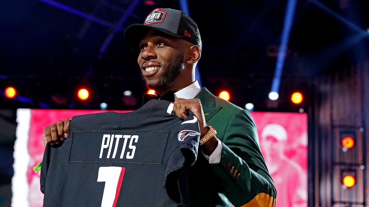 Atlanta Falcons tight end Kyle Pitts