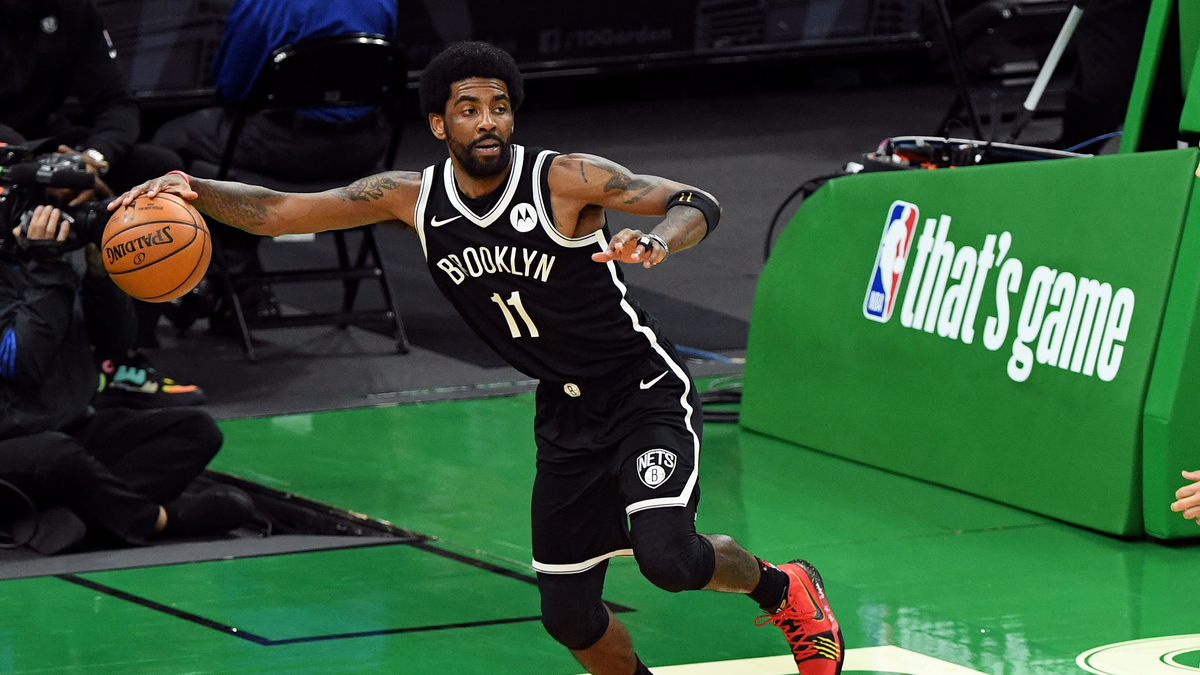 Brooklyn Nets guard Kyrie Irving
