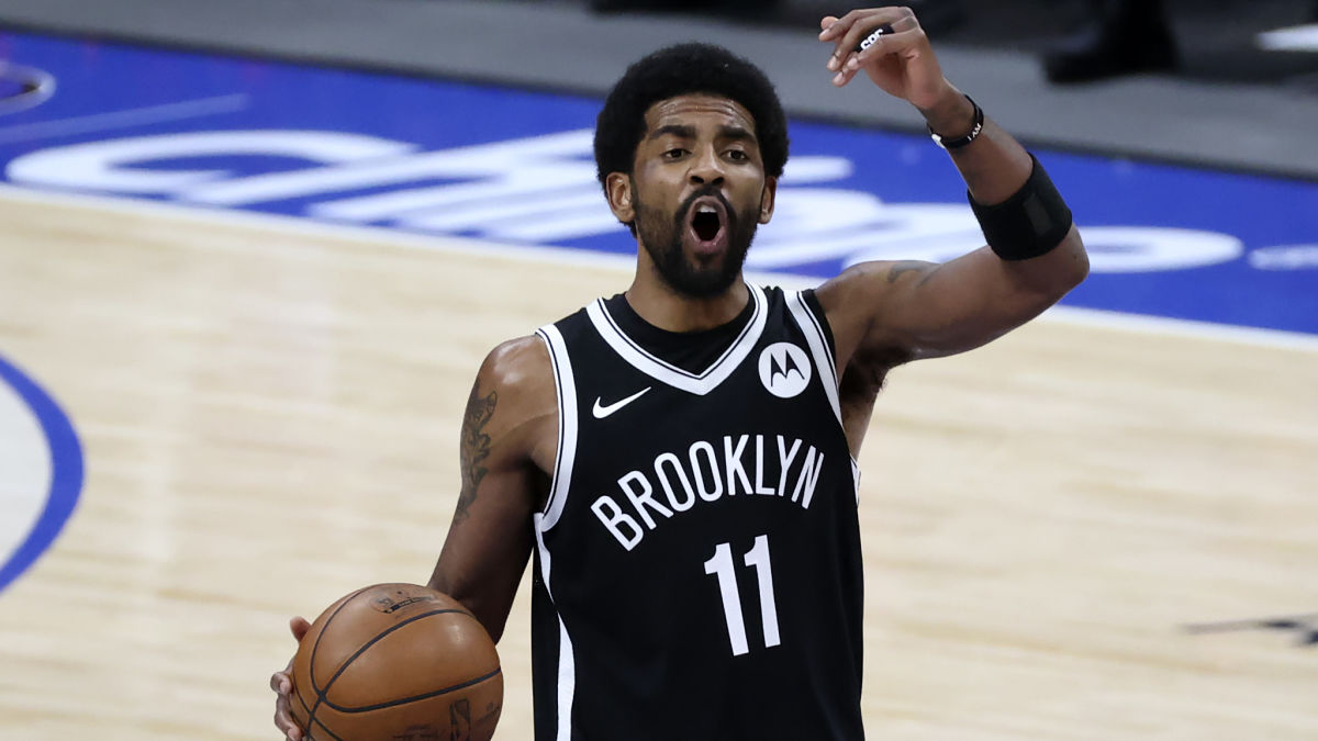 Brooklyn Nets guard Kyrie Irving