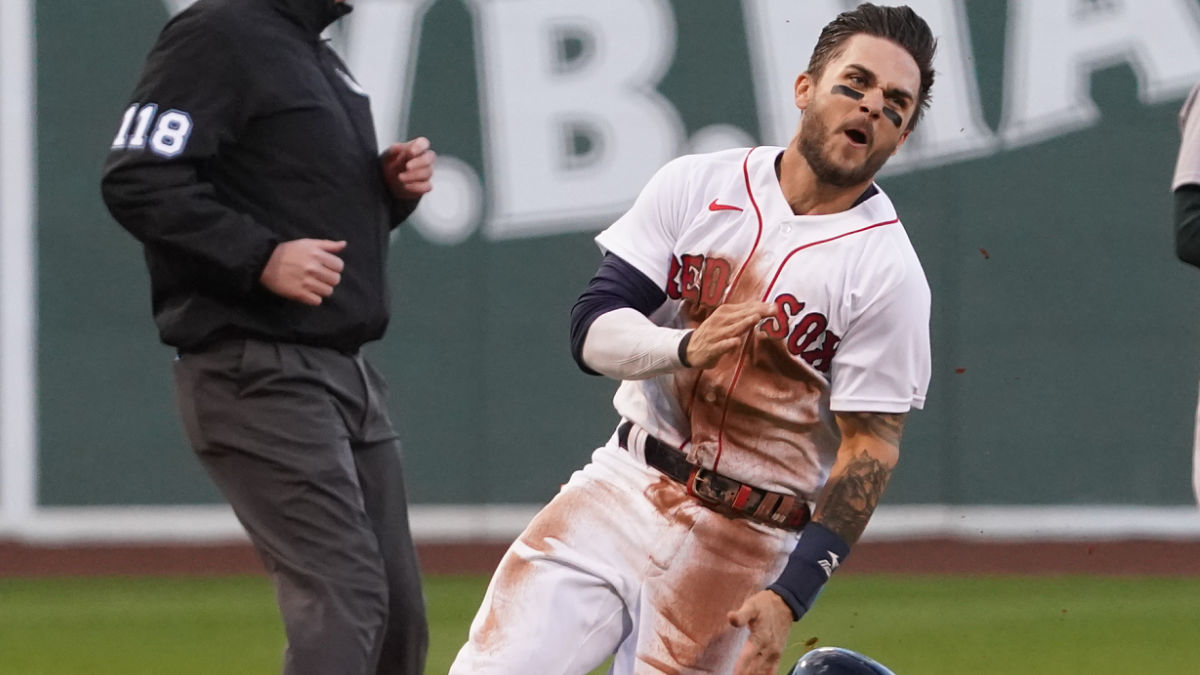 Boston Red Sox player Michael Chavis