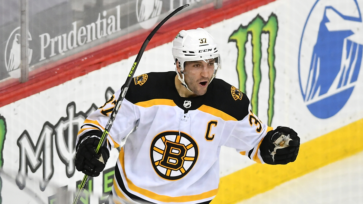 Boston Bruins center Patrice Bergeron