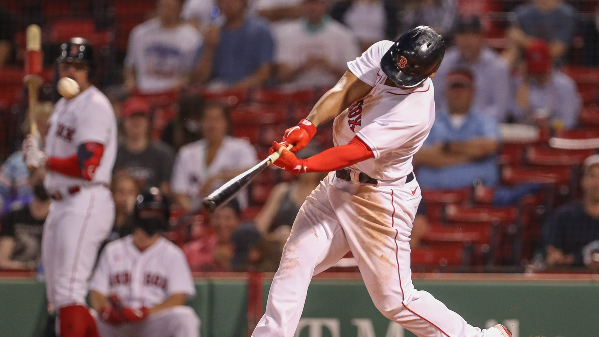 Boston Red Sox third baseman Rafael Devers