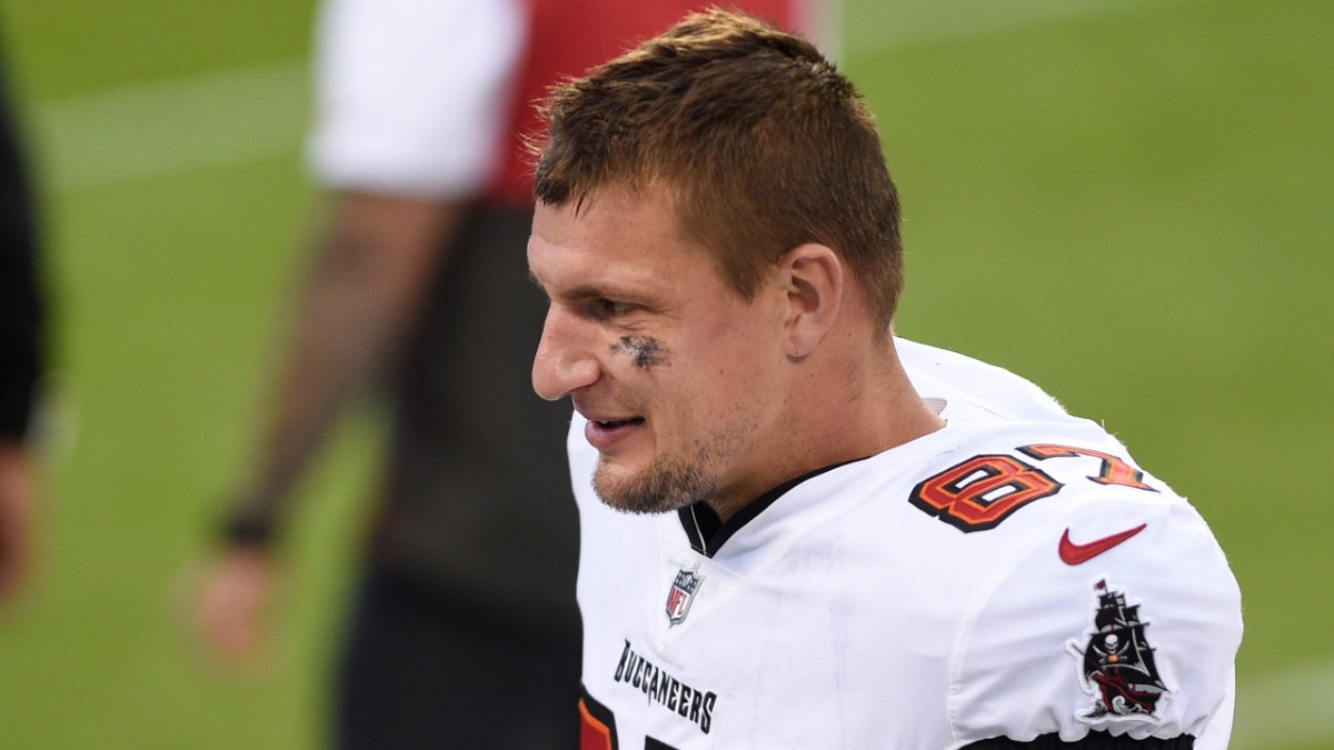 Tampa Bay Buccaneers tight end Rob Gronkowski