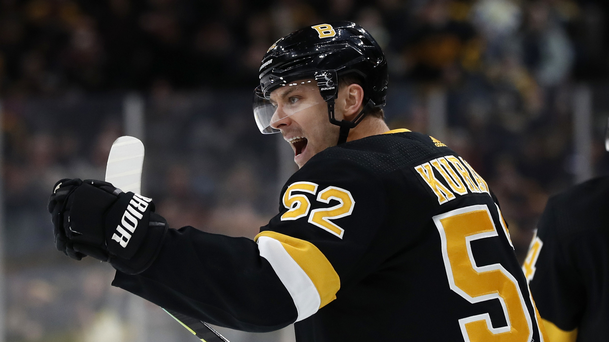 Boston Bruins center Sean Kuraly