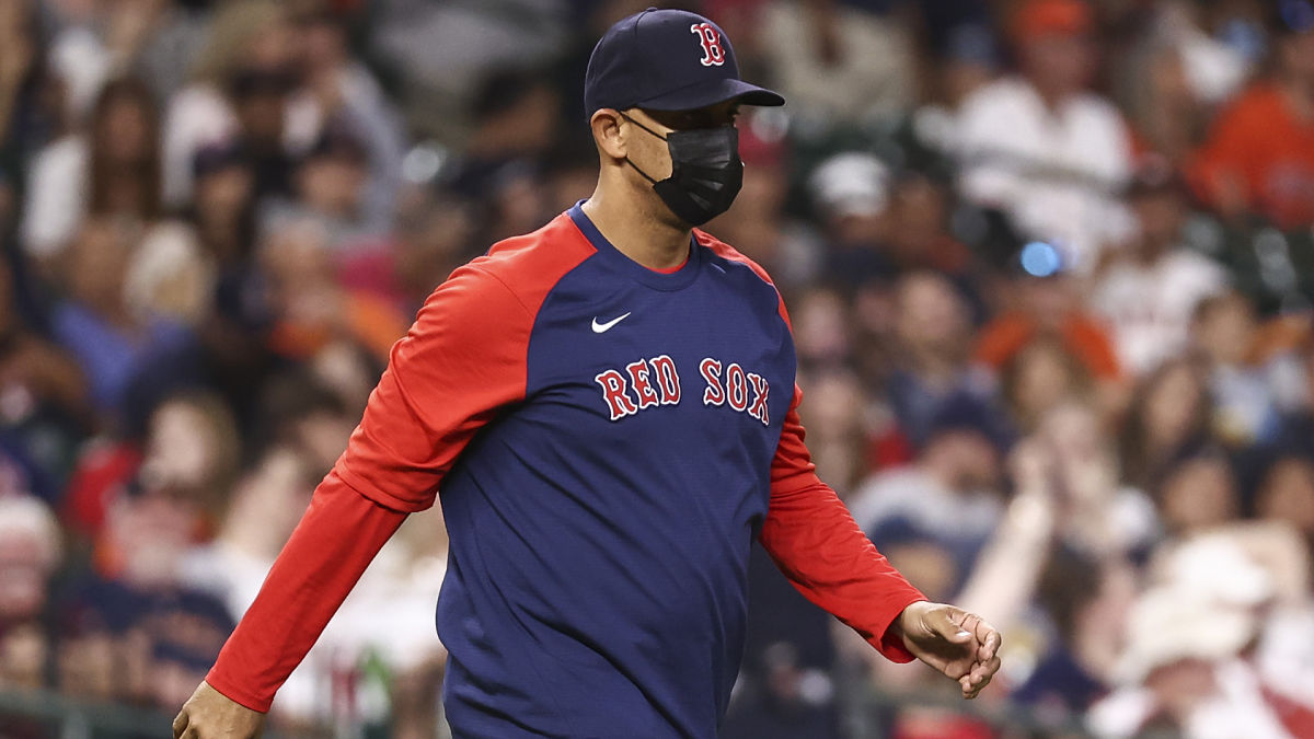 Boston Red Sox manager Alex Cora