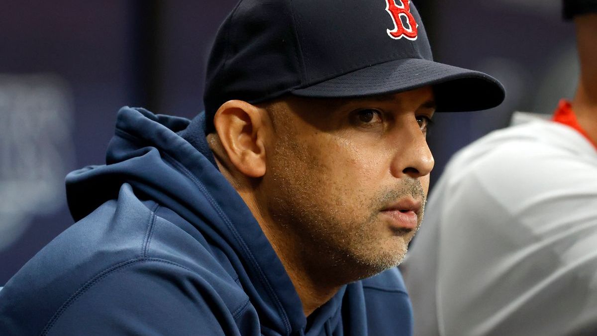 Boston Red Sox manager Alex Cora
