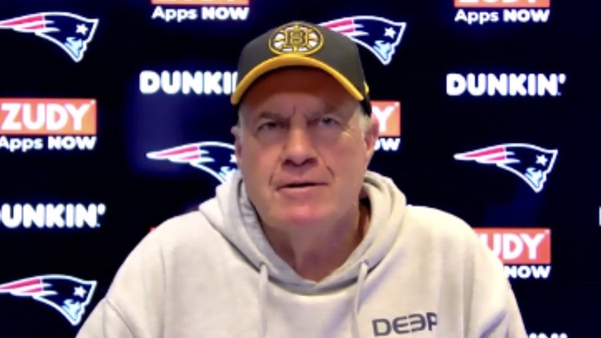 Patriots head coach Bill Belichick
