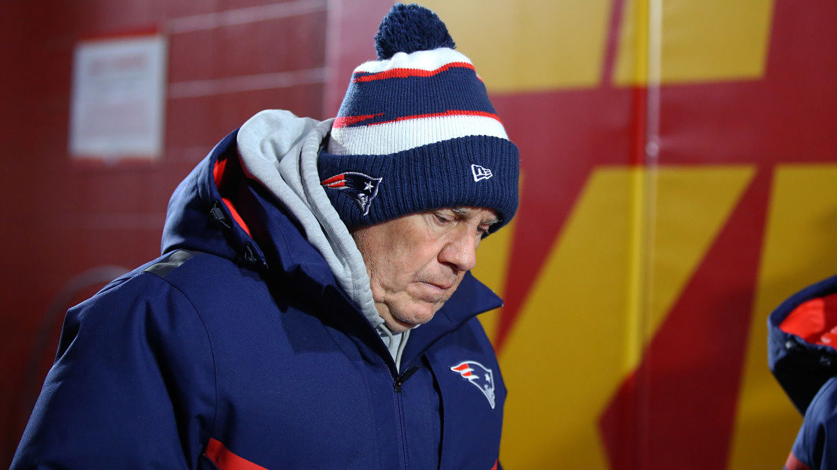 New England Patriots head coach Bill Belichick
