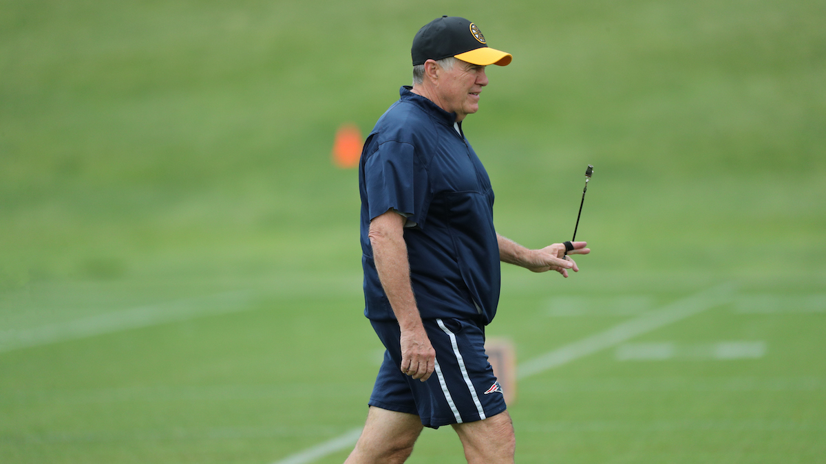 Patriots head coach Bill Belichick