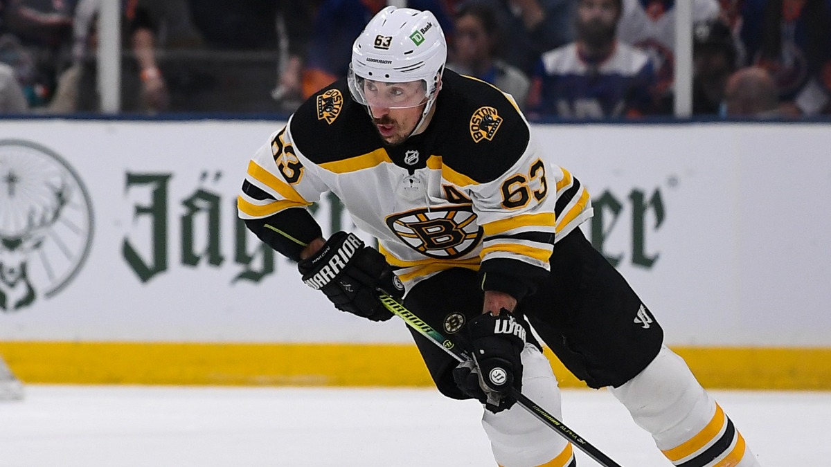 Boston Bruins Left Winger Brad Marchand