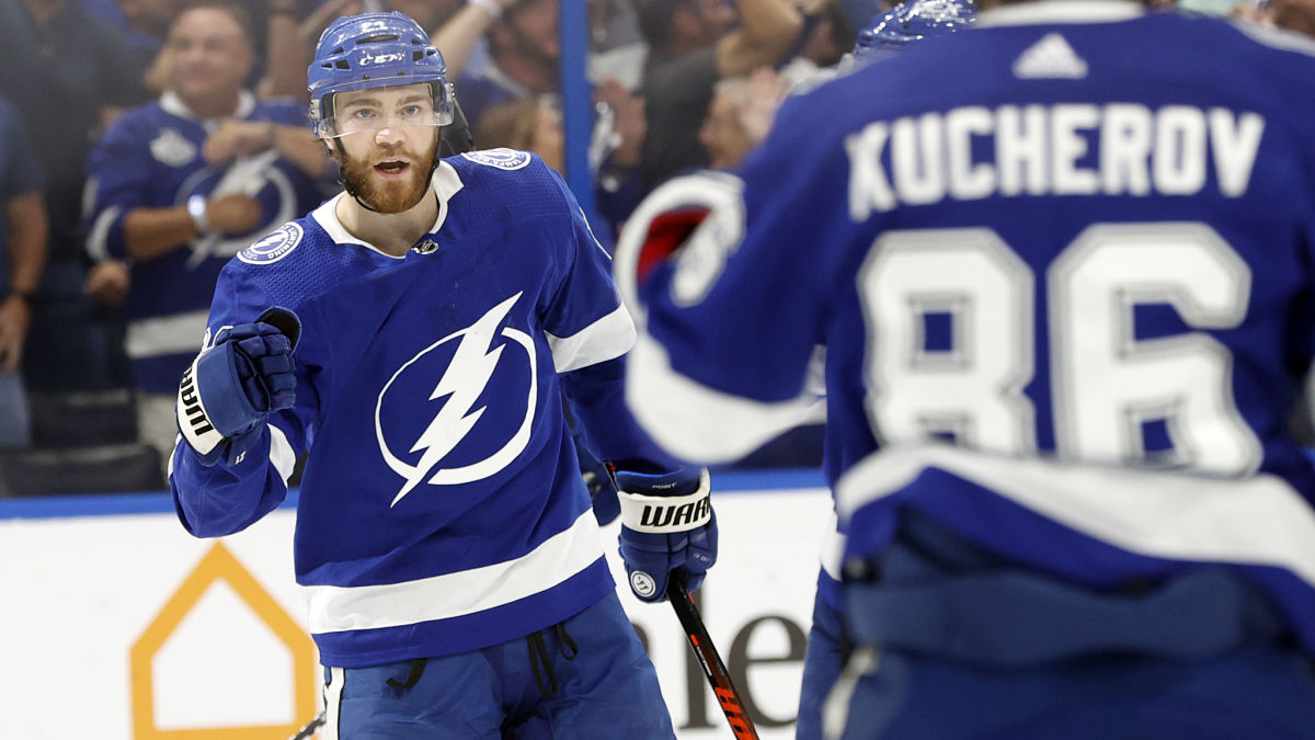 Tampa Bay Lightning forward Brayden Point
