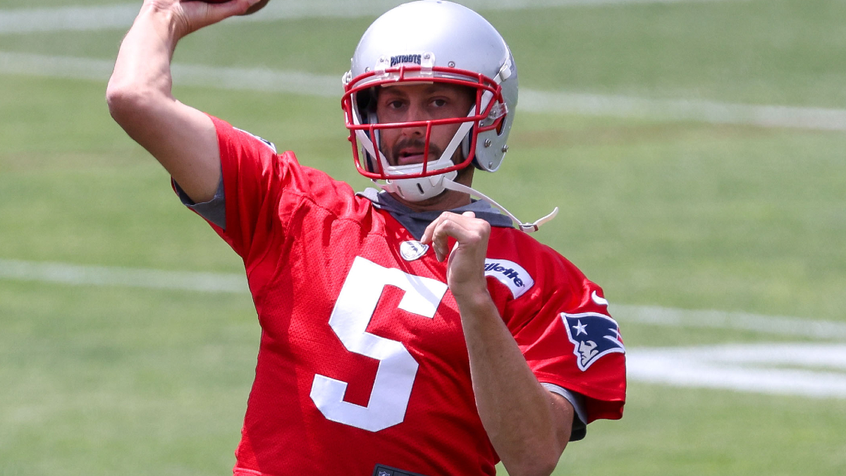 New England Patriots quarterback Brian Hoyer