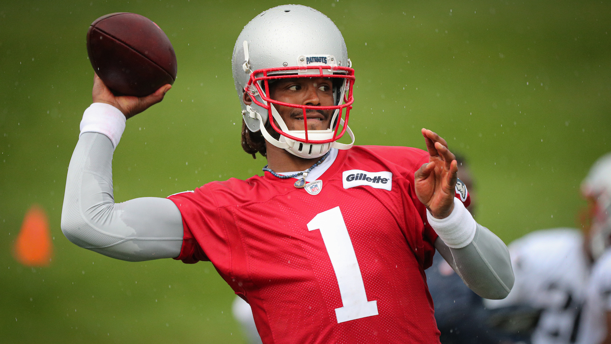 Patriots QB Cam Newton