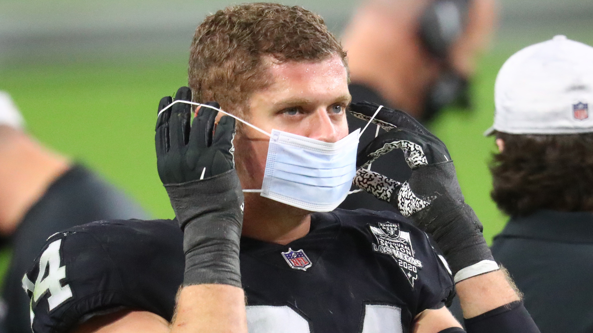 Las Vegas Raiders Defensive End Carl Nassib