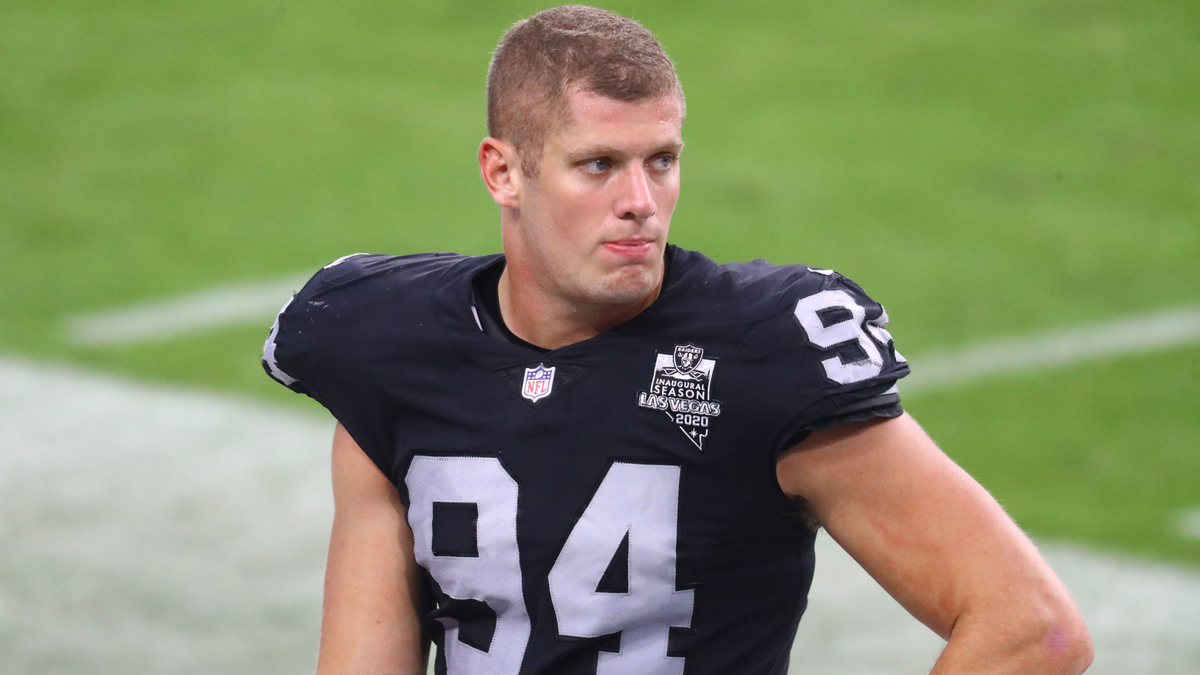 Las Vegas Raiders Defensive End Carl Nassib