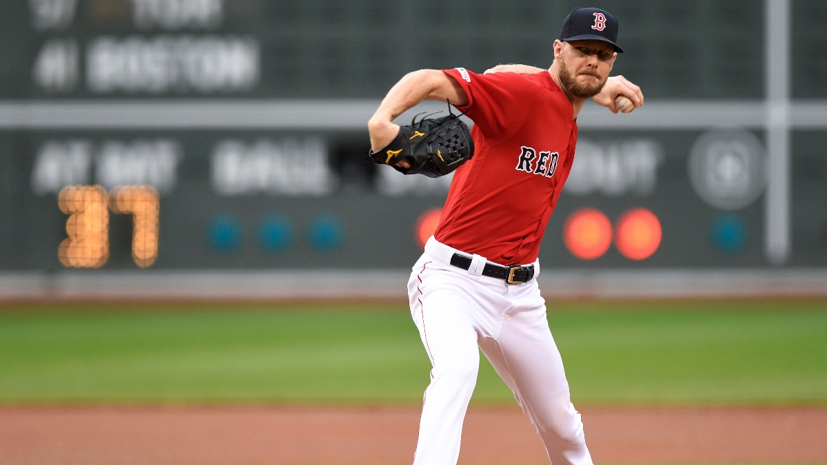 Boston Red Sox pitcher Chris Sale