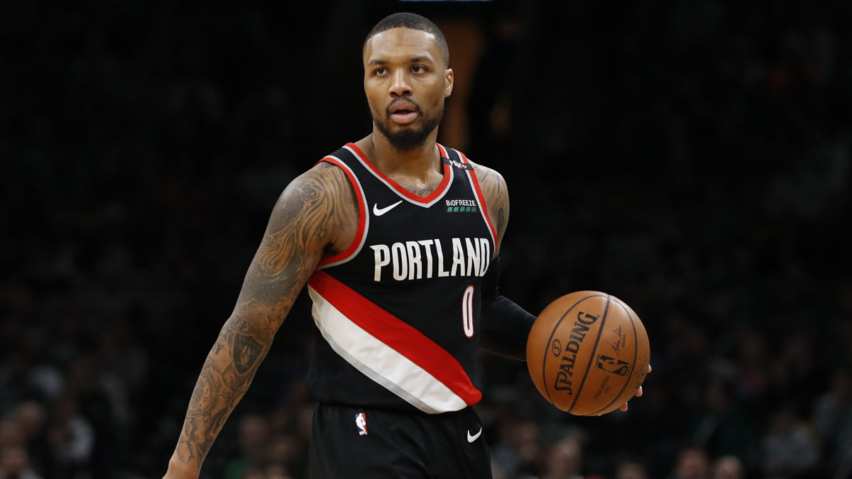 Portland Trail Blazers point guard Damian Lillard