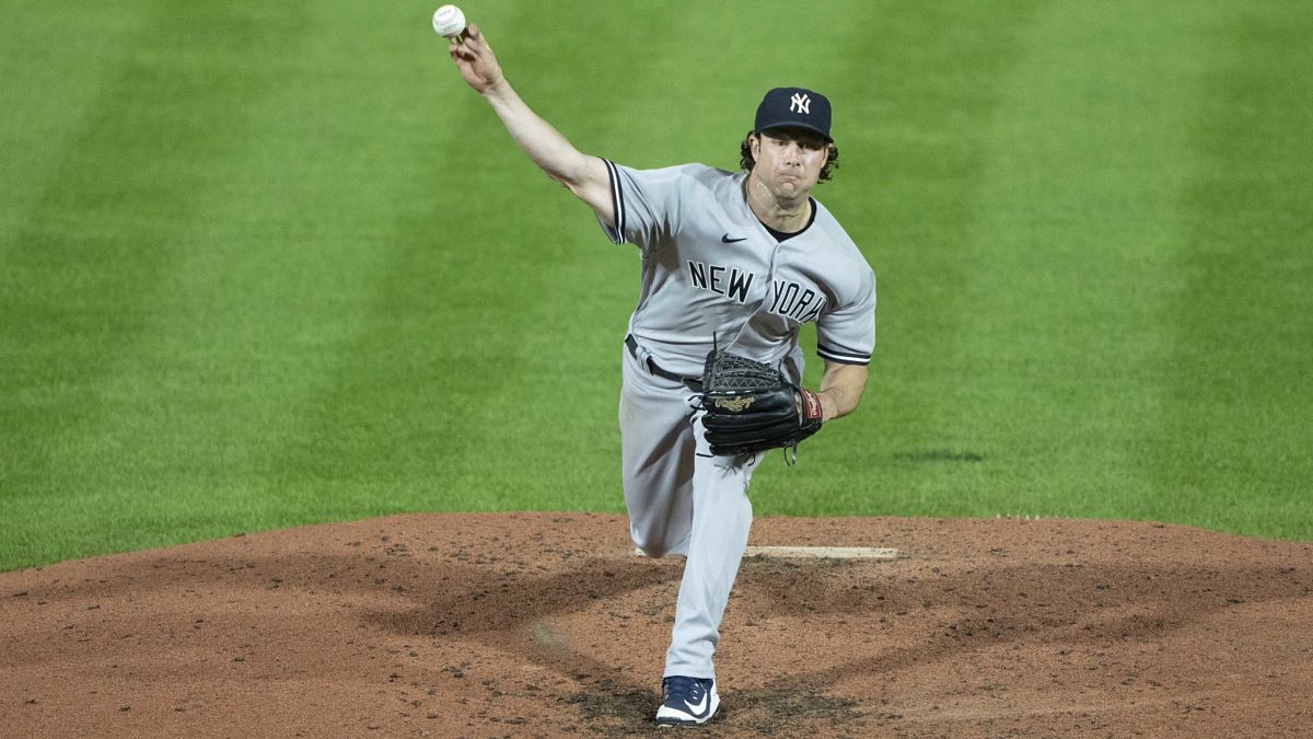 New York Yankees pitcher Gerrit Cole