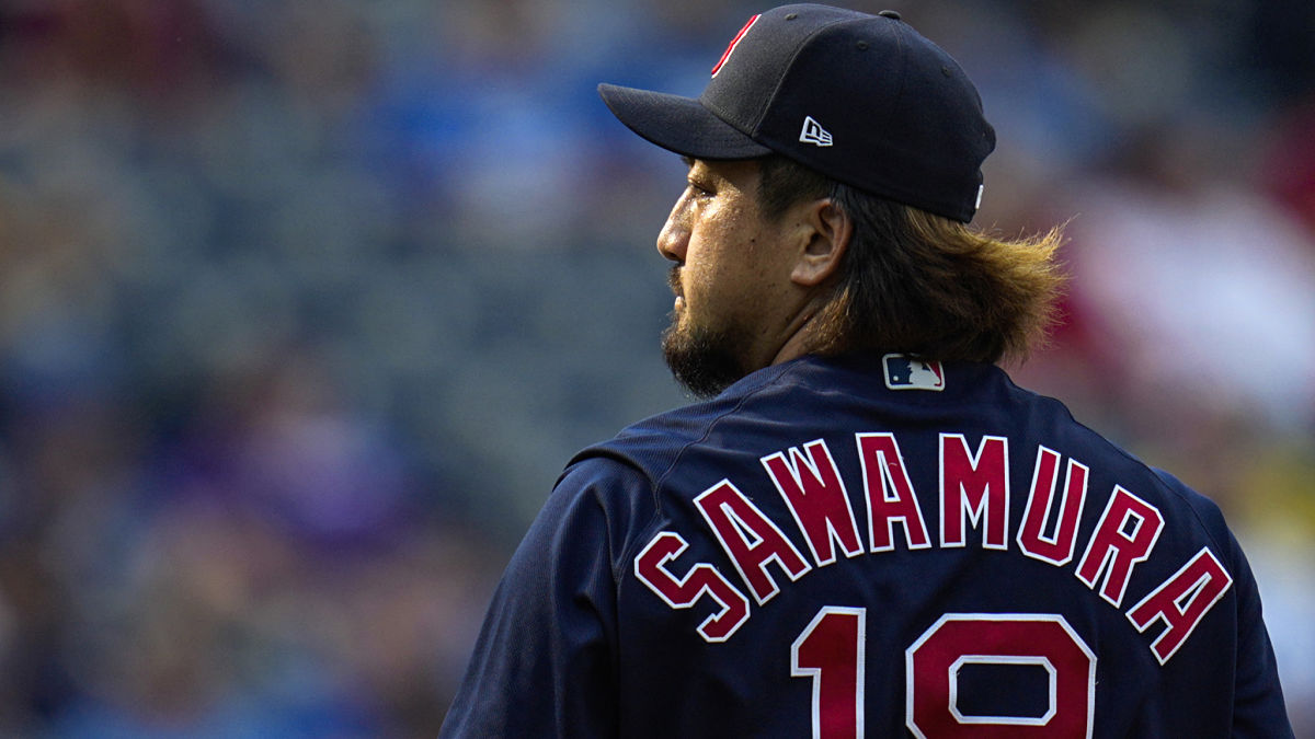 Boston Red Sox pitcher Hirokazu Sawamura