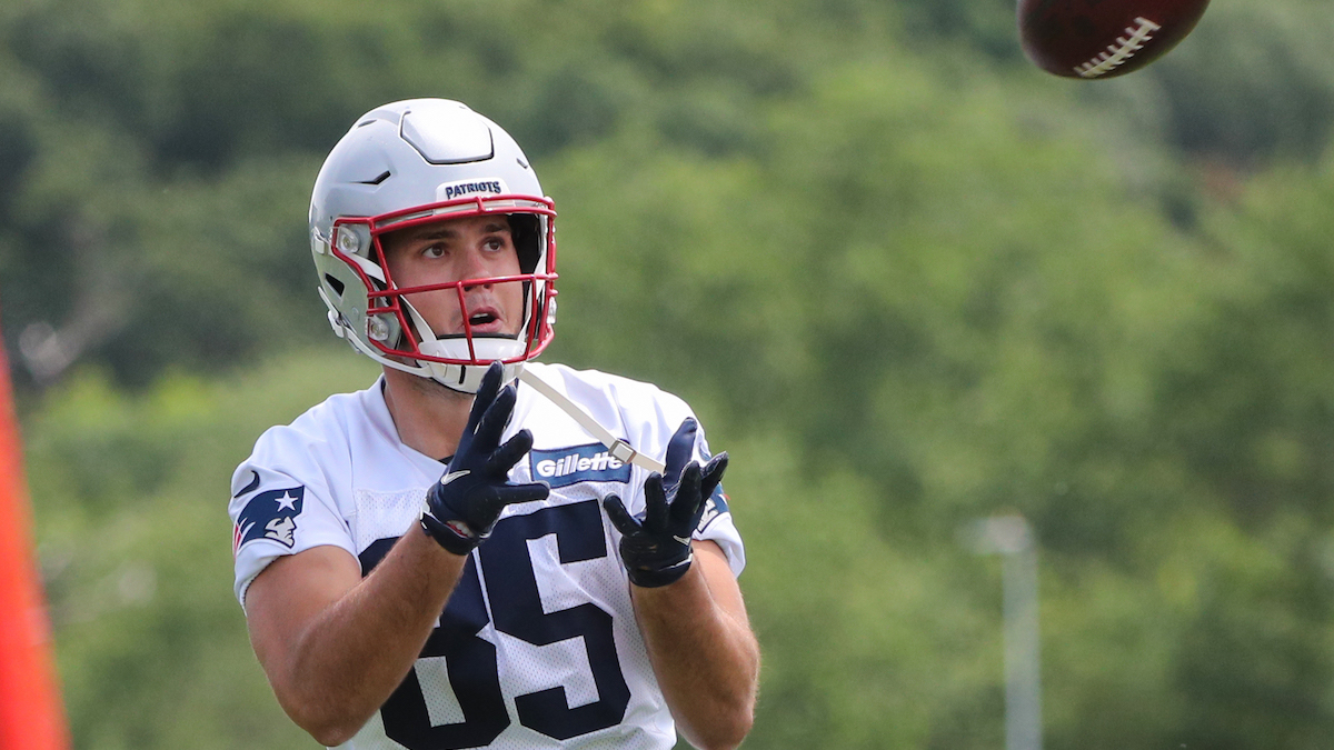 Patriots tight end Hunter Henry