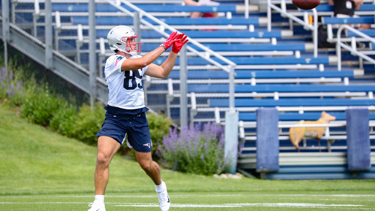 Patriots tight end Hunter Henry