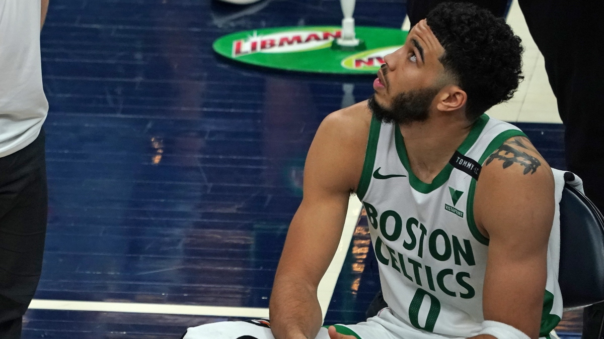 Boston Celtics forward Jayson Tatum