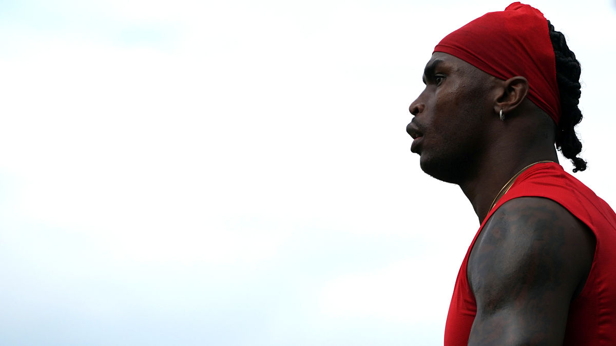 Atlanta Falcons wide receiver Julio Jones
