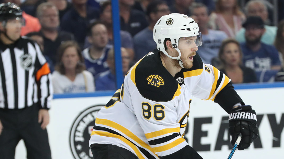 Boston Bruins defenseman Kevan Miller