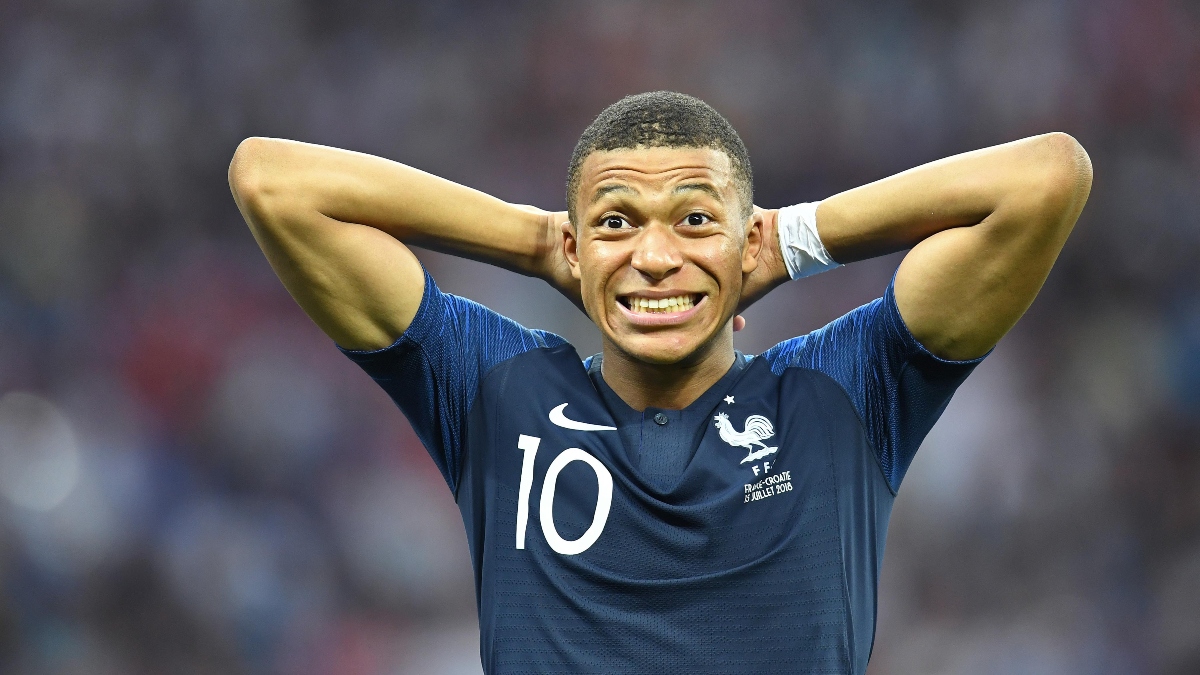 France forward Kylian Mbappe