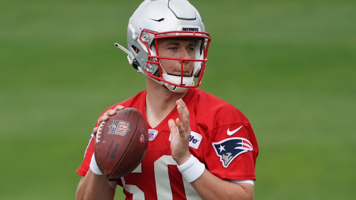 New England Patriots quarterback Mac Jones