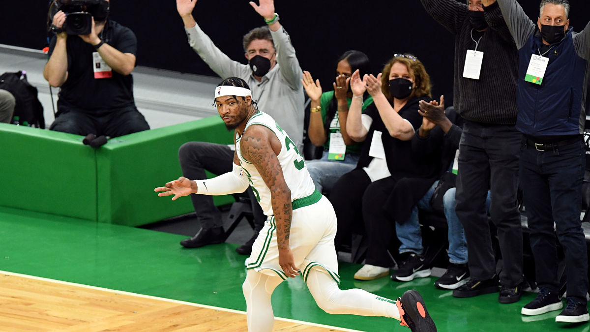 Boston Celtics guard Marcus Smart