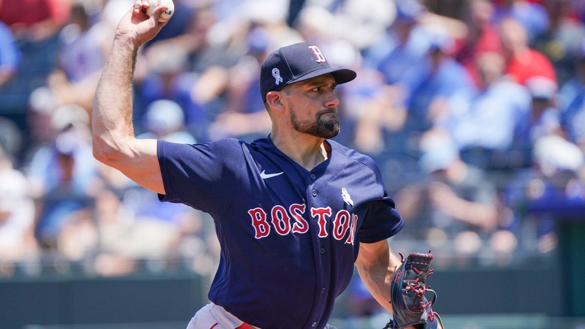 Boston Red Sox pitcher Nathan Eovaldi