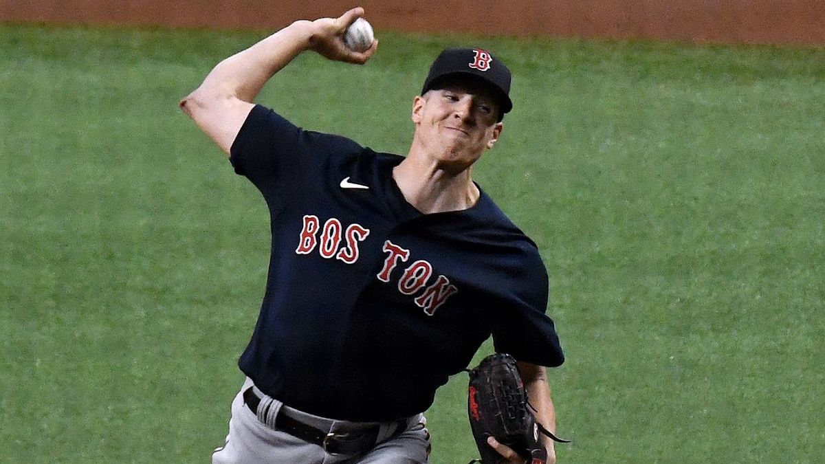 Boston Red Sox starting pitcher Nick Pivetta