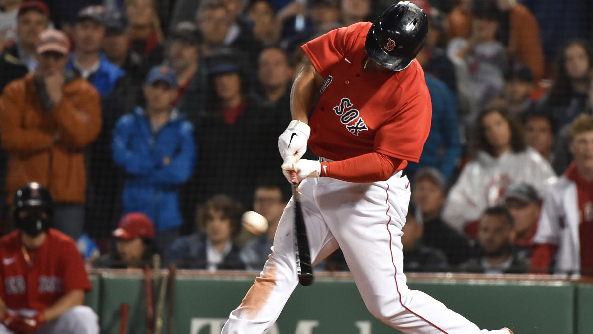 Boston Red Sox third baseman Rafael Devers
