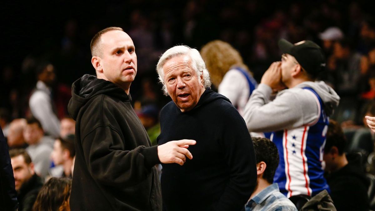 Philadelphia 76ers partner Michael Rubin, New England Patriots owner Robert Kraft