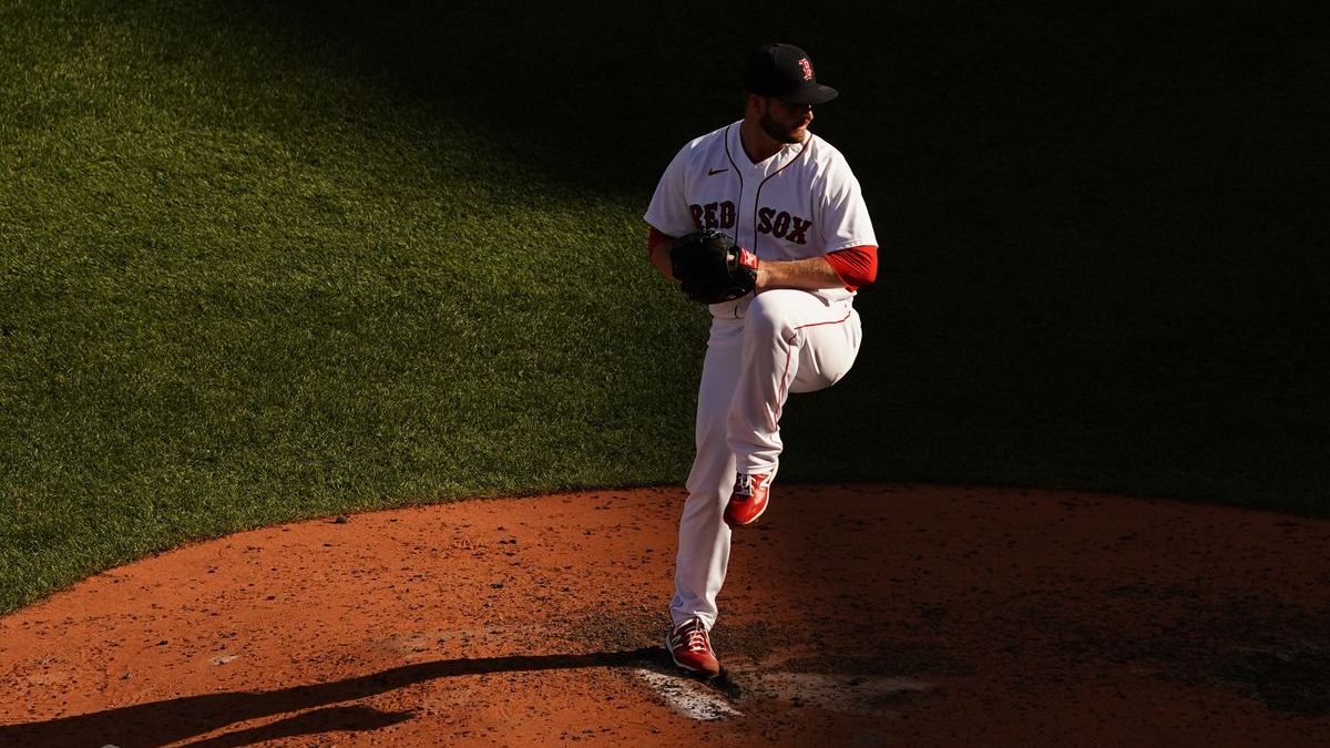 Boston Red Sox pitcher Ryan Brasier