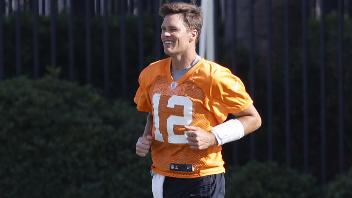 Tampa Bay Buccaneers quarterback Tom Brady